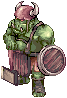 Orc Warrior monster sprite
