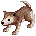Baby Desert Wolf monster sprite