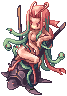 Medusa monster sprite