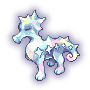 Ice Seahorse monster sprite